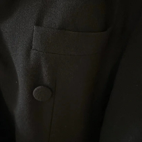 Liz Claiborne Collection vintage Tuxedo Jacket Blazer 100% Wool Size 6 - Picture 7 of 16